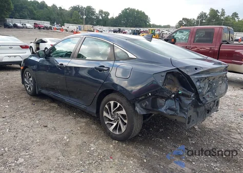 2017 Honda Civic Ex from USA, damaged, VIN 19XFC2F70HE214863